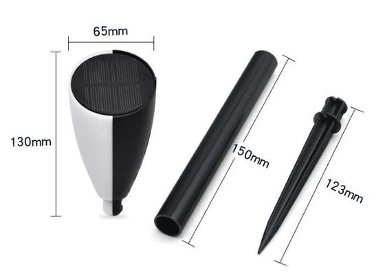 Intelligent Solar Panel Wall Light IP55 Solar Powered Lawn Light
