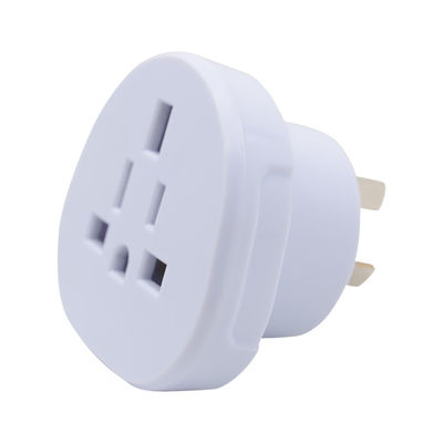 OEM 10A 250V Travel Plug Adapter , Electric Plug Adapter